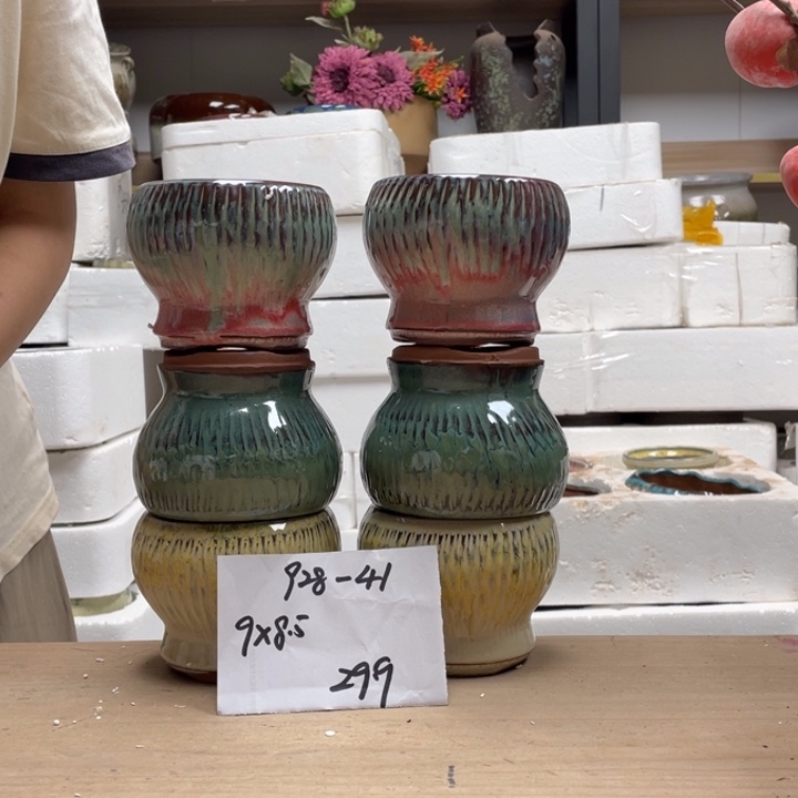 粗陶多肉花盆微瑕41