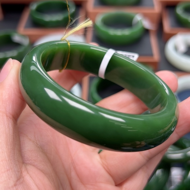 未镶嵌手镯和田玉（碧玉）星*59