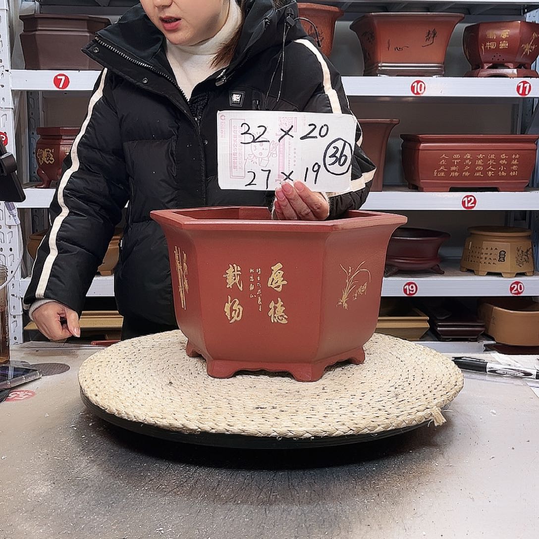 红泥花盆紫砂花盆