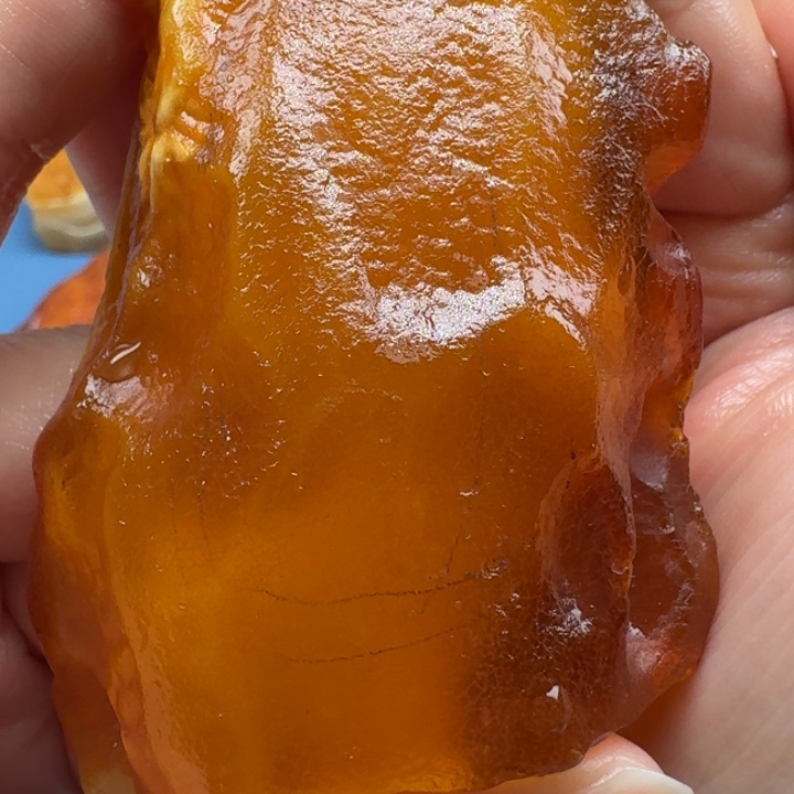 用***1定制琥珀未镶嵌琥珀蜜蜡定制