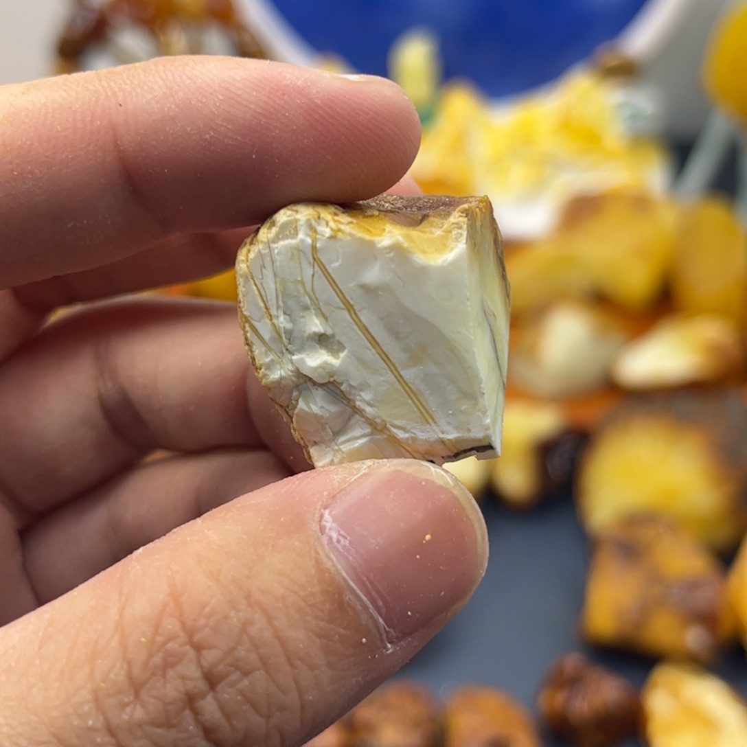 m***金定制琥珀未镶嵌蜜蜡定制