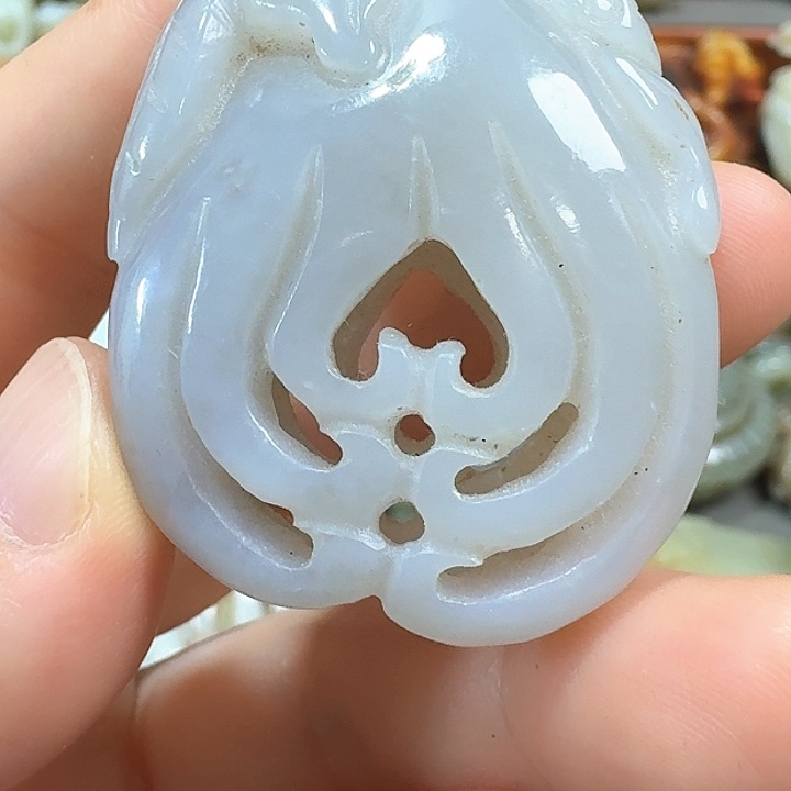 和田玉未镶嵌挂件.***，