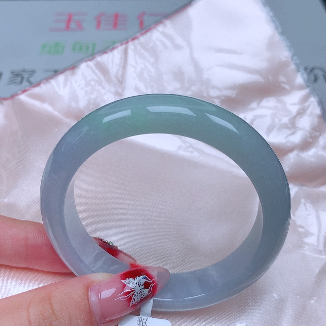 翡翠手镯未镶嵌52 52 52
