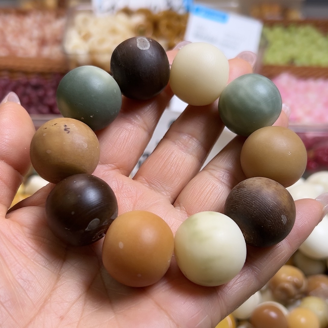 菩提根/象牙果吊坠瑕疵24串一条