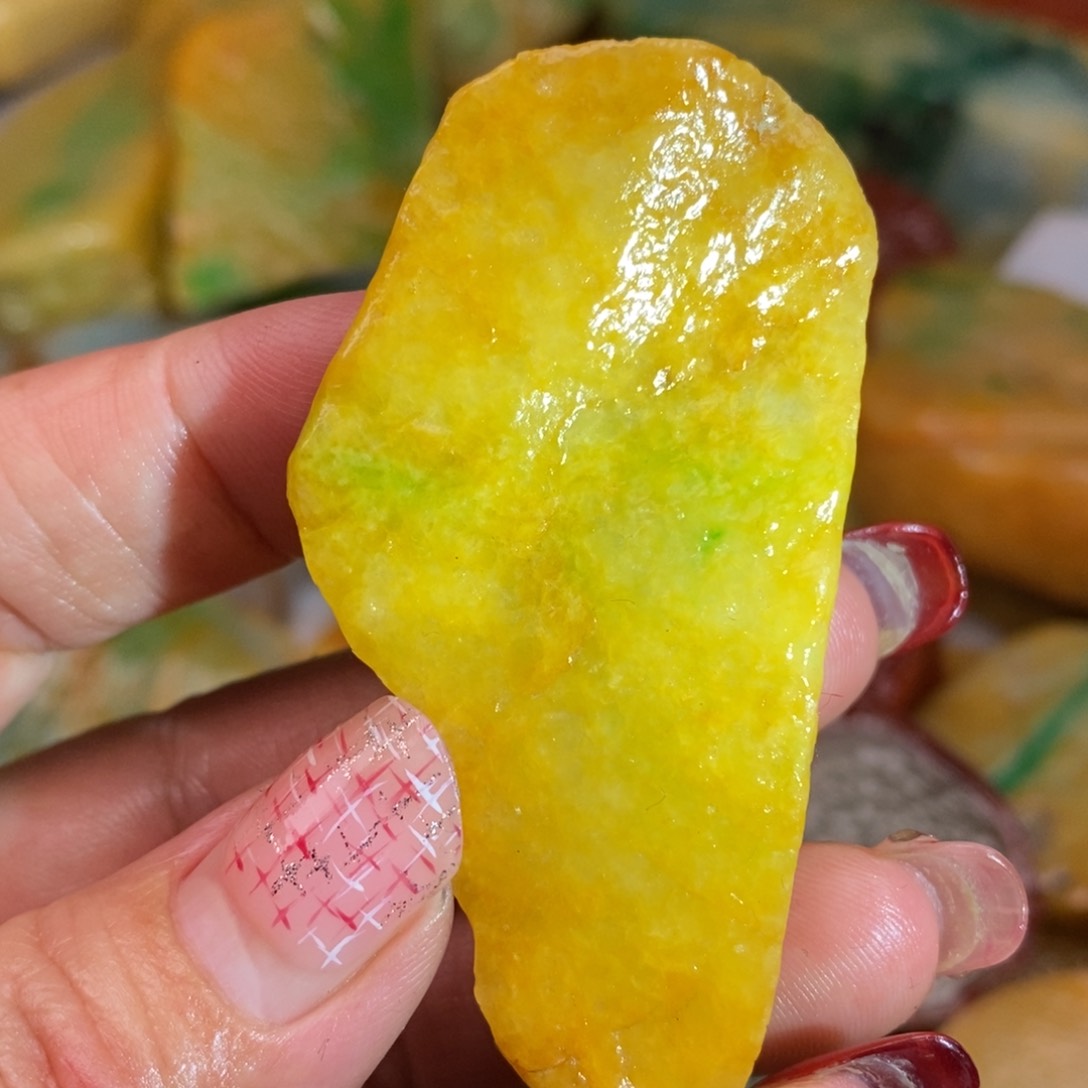 翡翠颈饰未镶嵌缅甸翡翠