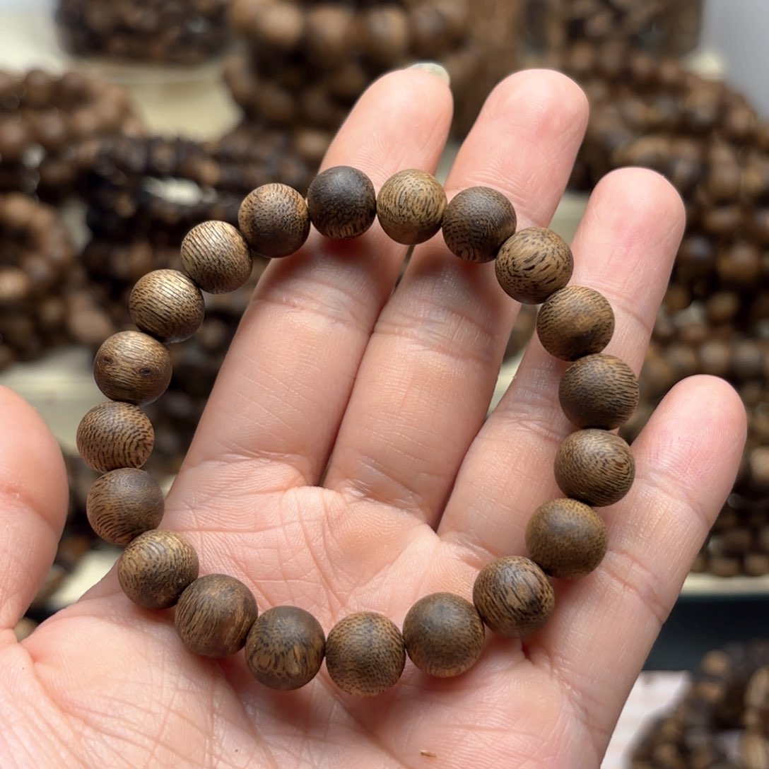 沉香手串卡1.0单圈7克多样性发一