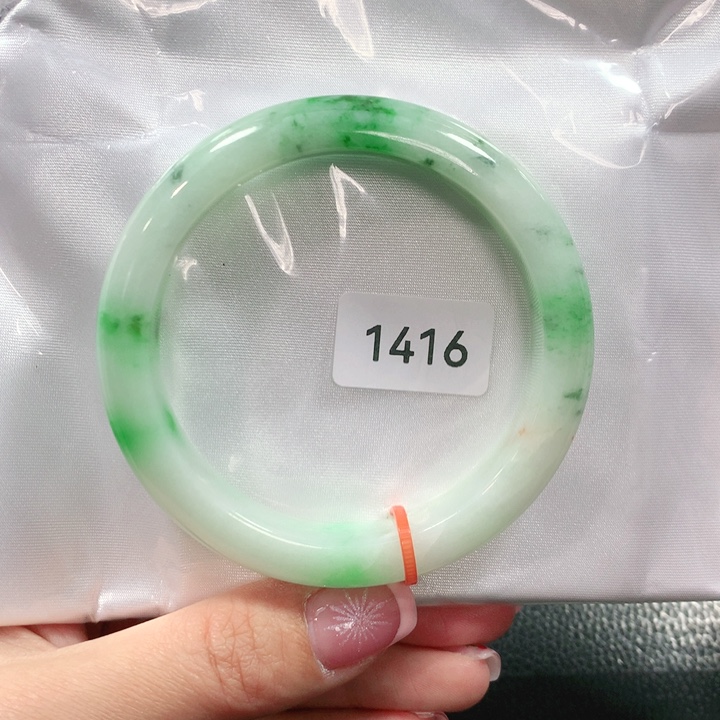 翡翠手镯未镶嵌天然翡翠手镯5803