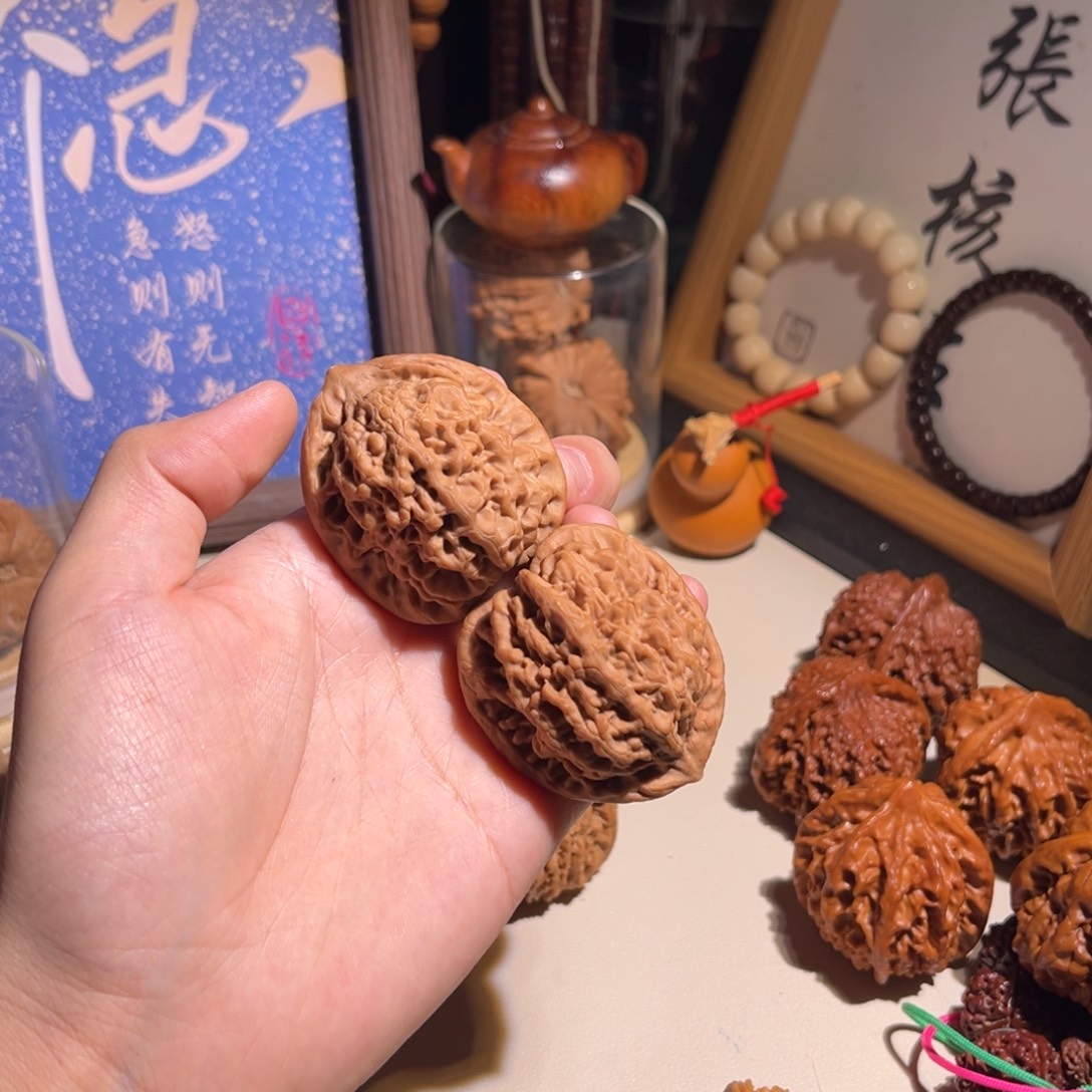 文玩核桃把件41金公子