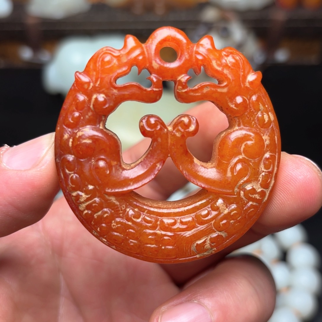 和田玉挂件未镶嵌