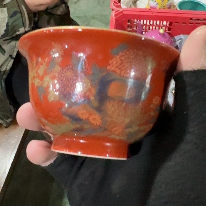 摆件绿*?景德镇陶瓷艺术品