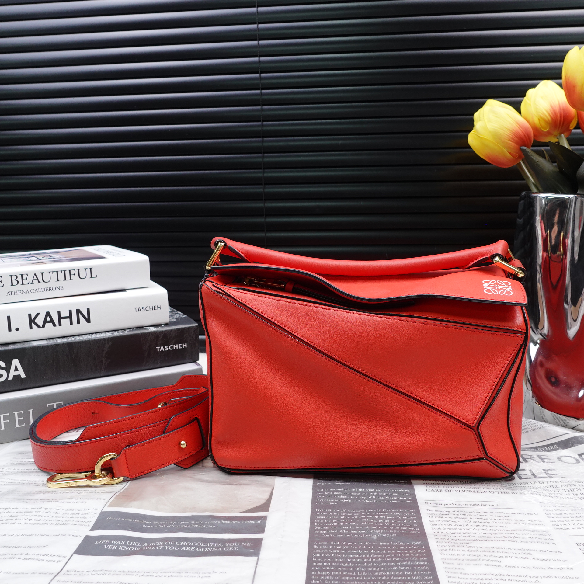 95新 LOEWE/罗意威 单肩包/T20323030