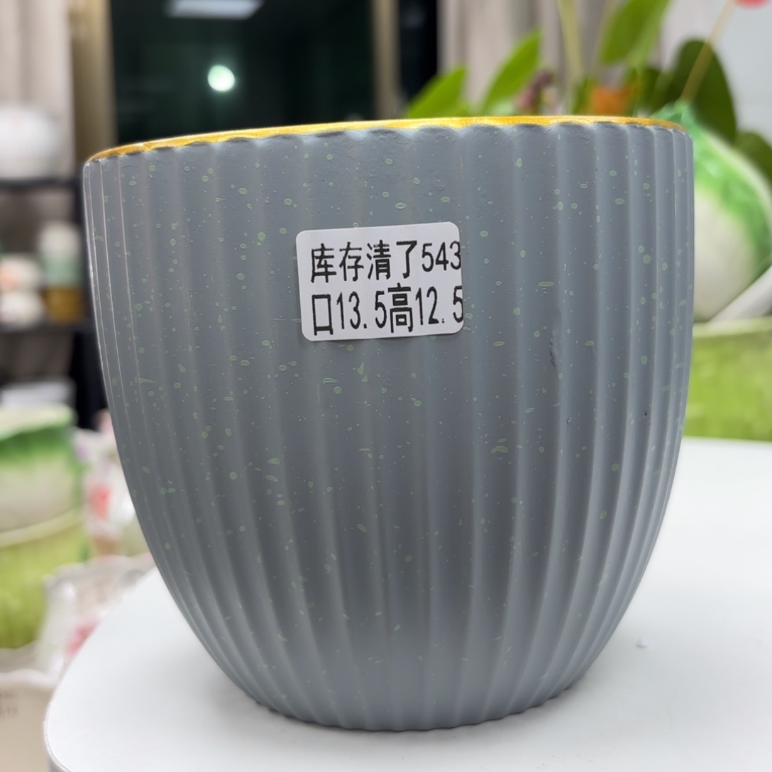 @夏西陶瓷花盆@@5543