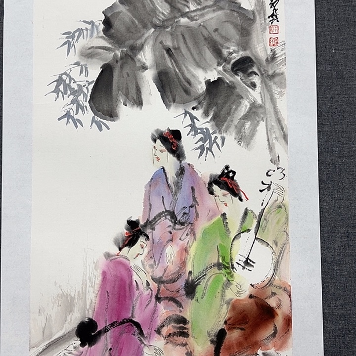 国画书画作品多次