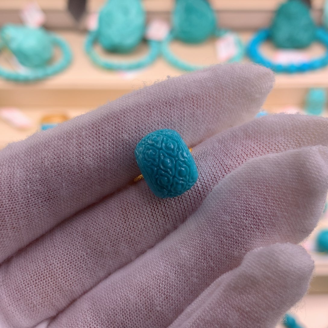 绿松石珠宝奇石未镶嵌13-9.8