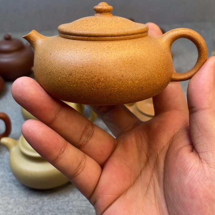 紫砂茶壶全手工寒江