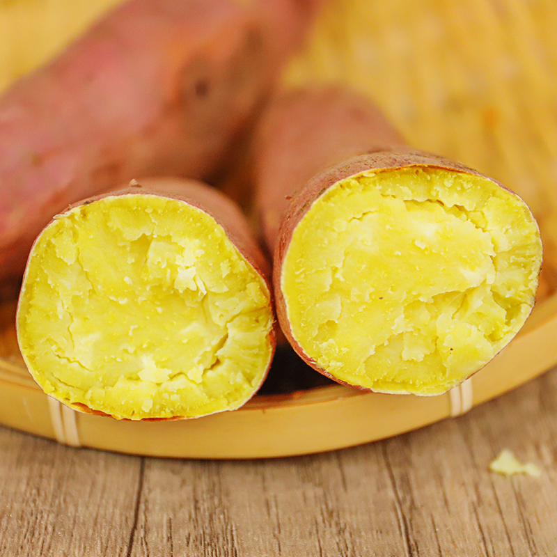 黄金板栗薯 香甜软糯 丝滑蜜薯新鲜红薯 4.5斤xm