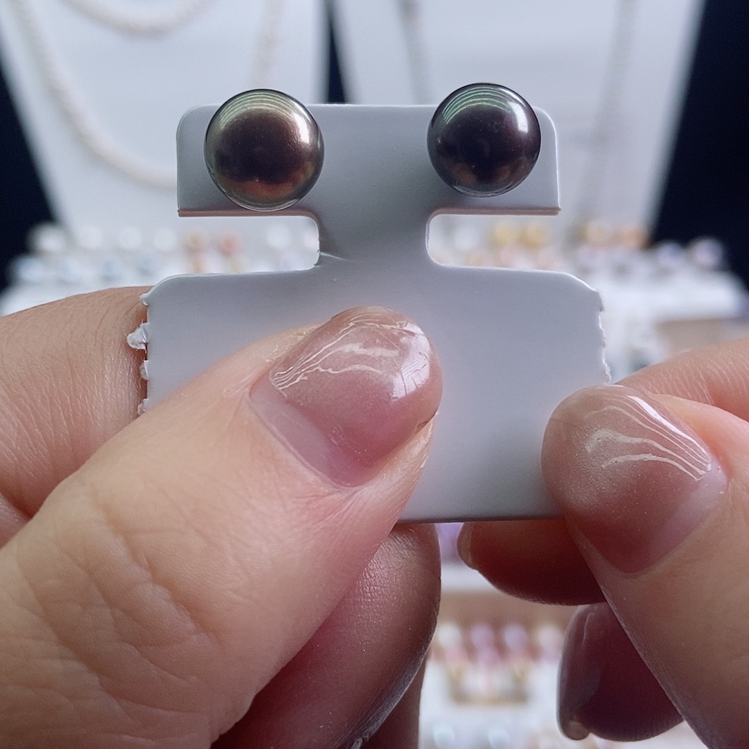 未镶嵌耳饰淡水珍珠