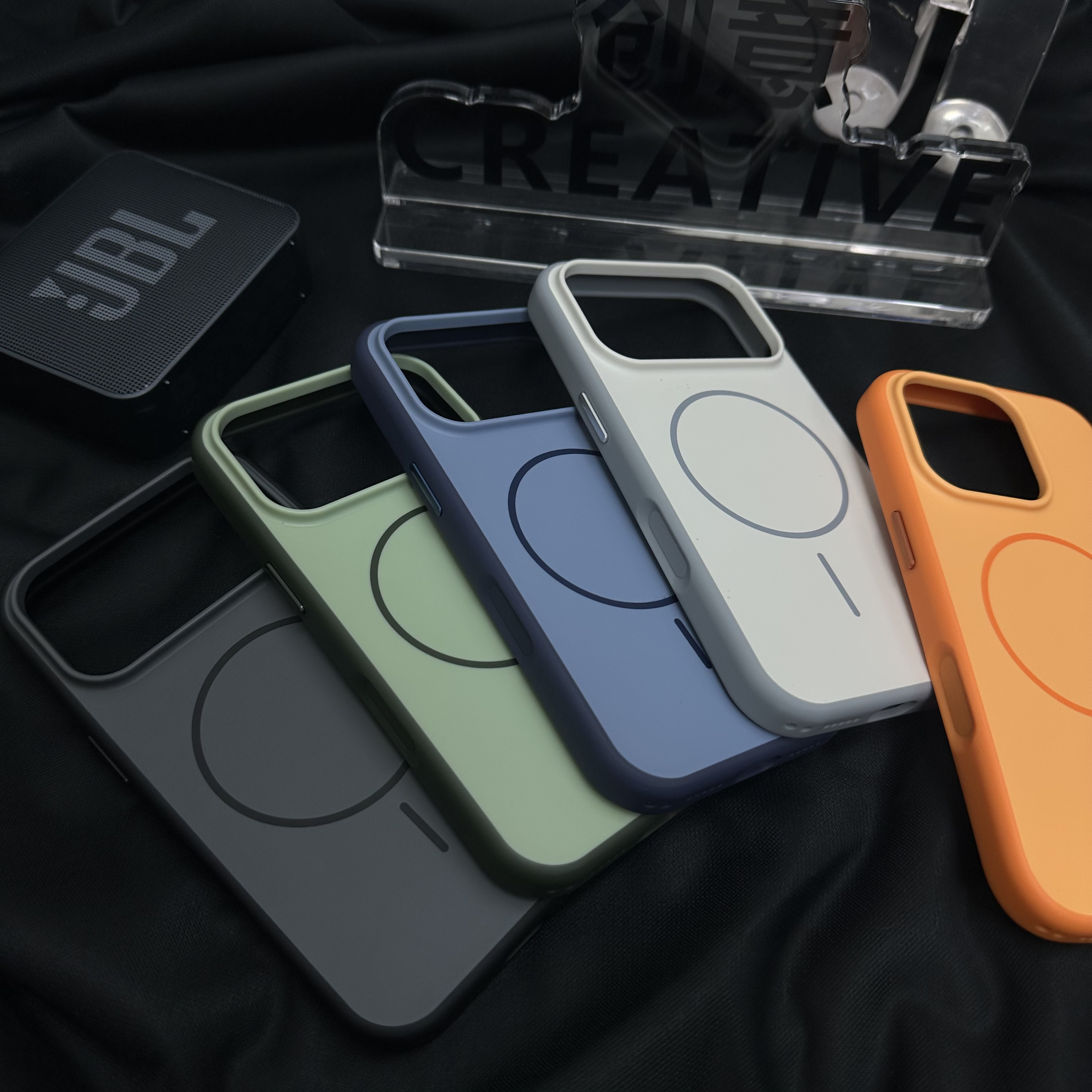 撞色磁吸苹果手机壳适用iPhone17ProMax防摔保护套16Promax高级1