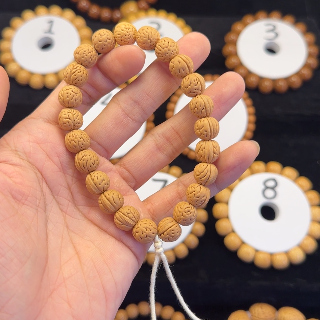 桃核吊坠11野生小原皮