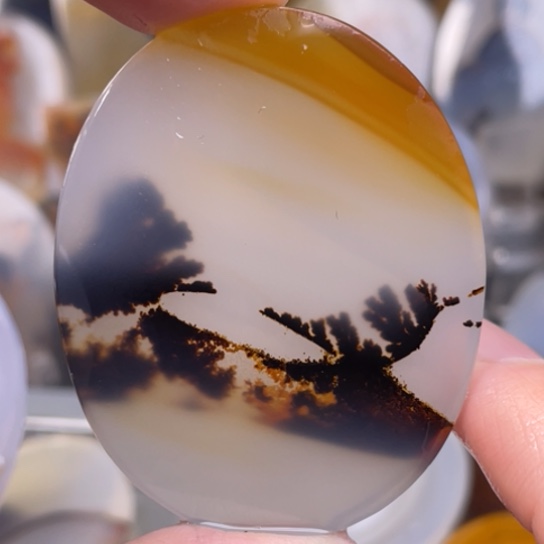 玛瑙/玉髓吊坠(不含链)未镶嵌