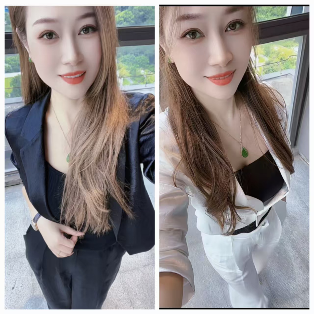 908黑白醋酸双色洋气晚宴宴会ins千金女装
