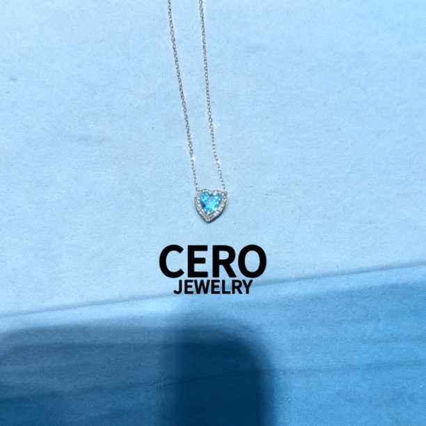 实验室培育钻石CERO【心形项链】时尚款钻石(项链) ZSXL0558