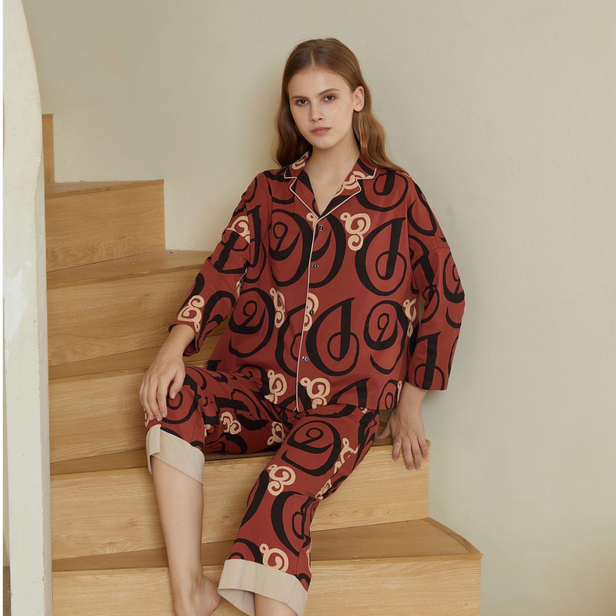 香菜不菜【下单备注货号+颜色+尺码 】睡衣家居服秋衣