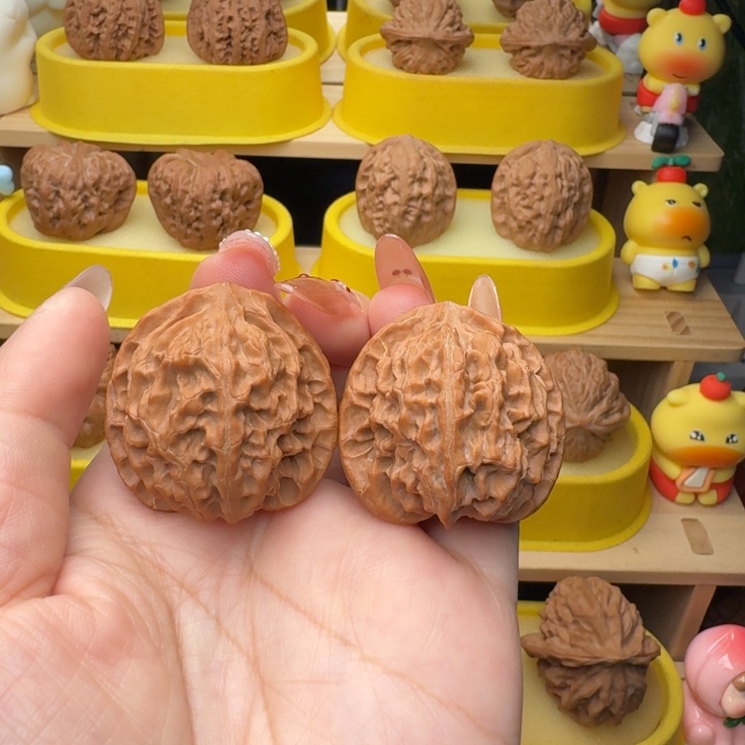 文玩核桃吊坠36原桩苹果圆无药果冻苹果圆（全品）