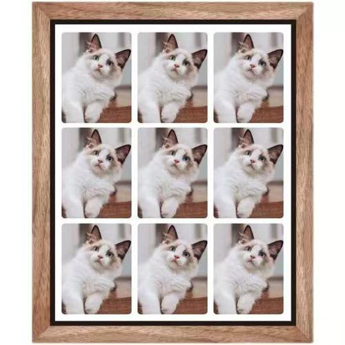 宠物影集插页式相册狗狗猫咪纪念册塑封横竖寸1000