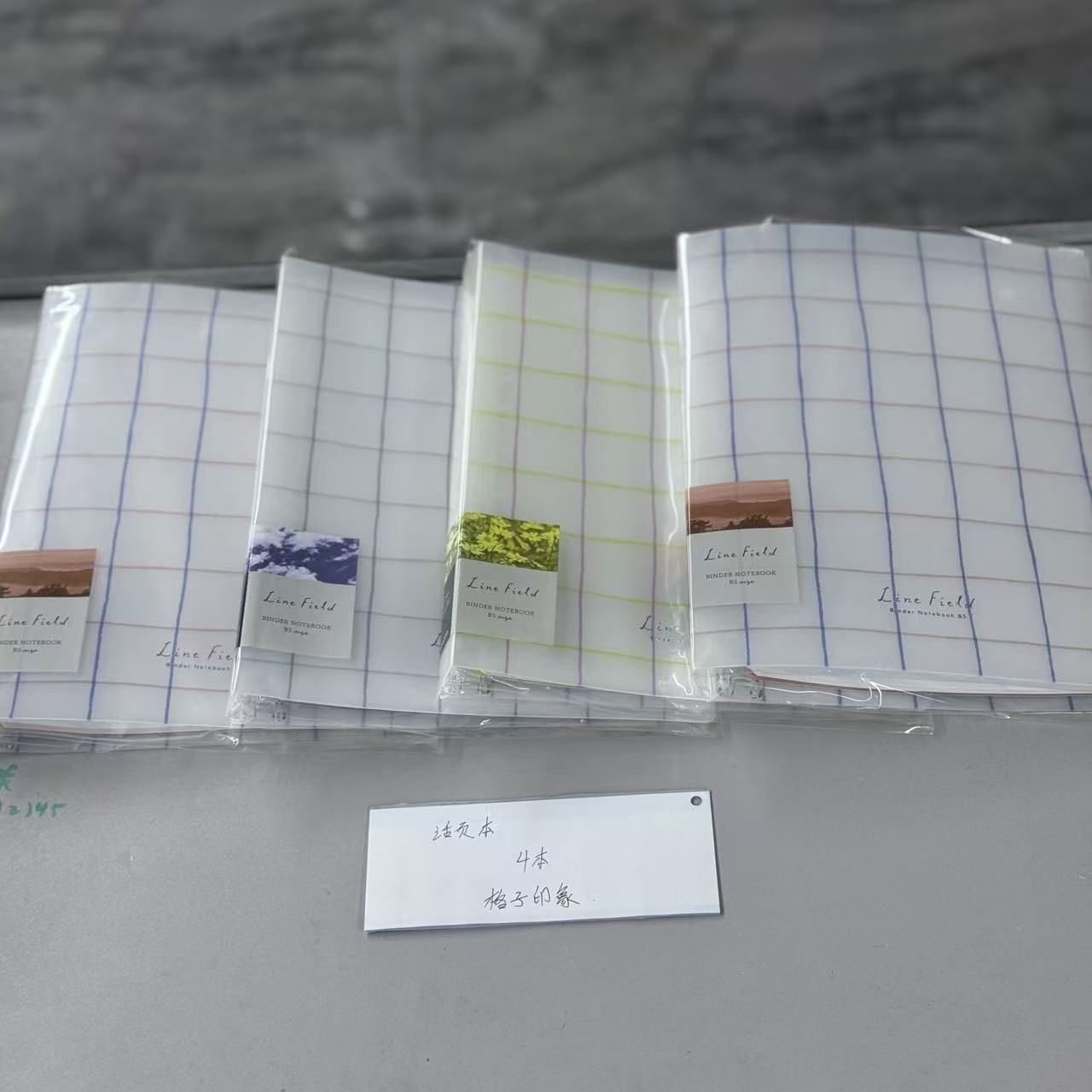 【014】进口活页本 一套4本~