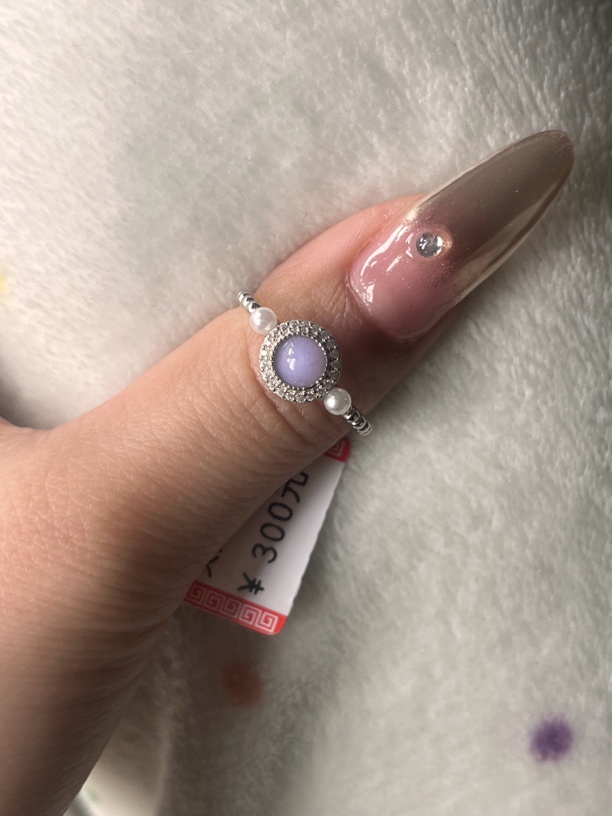 天然a货翡翠戒指