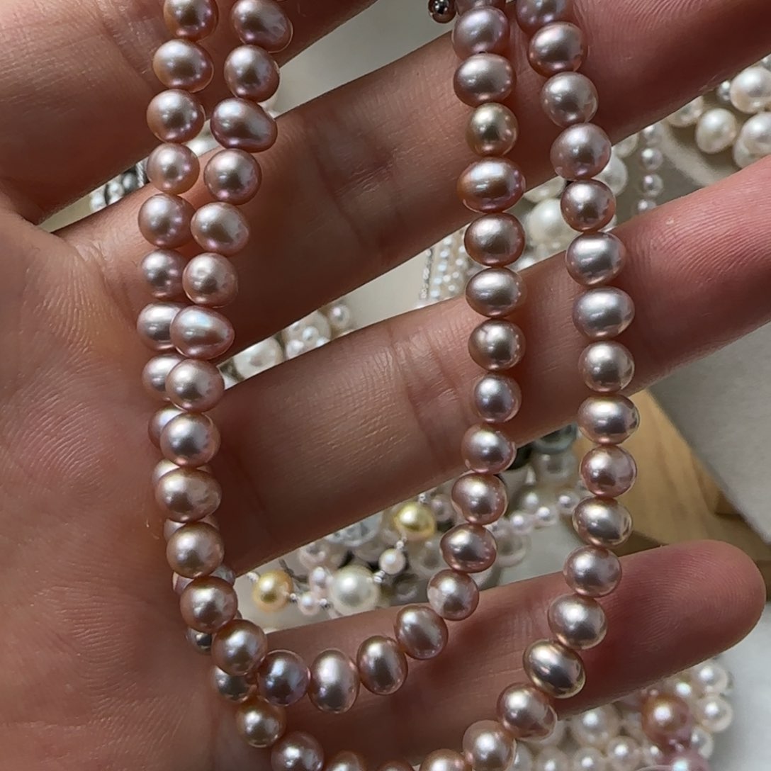 淡水珍珠颈饰未镶嵌