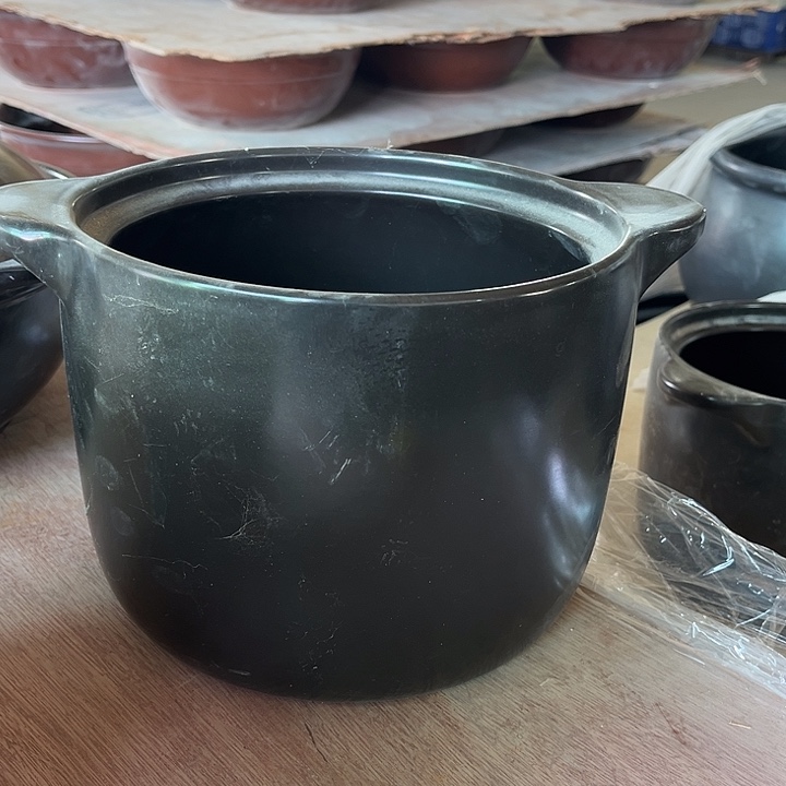 微瑕，明火，口径21，高16无盖4L