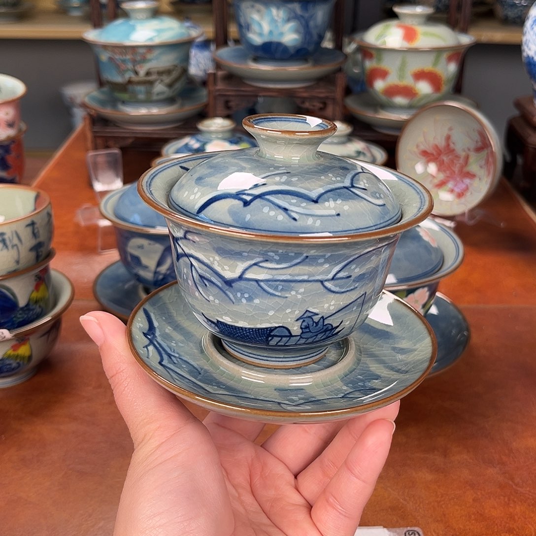 杯盖碗景德镇陶瓷