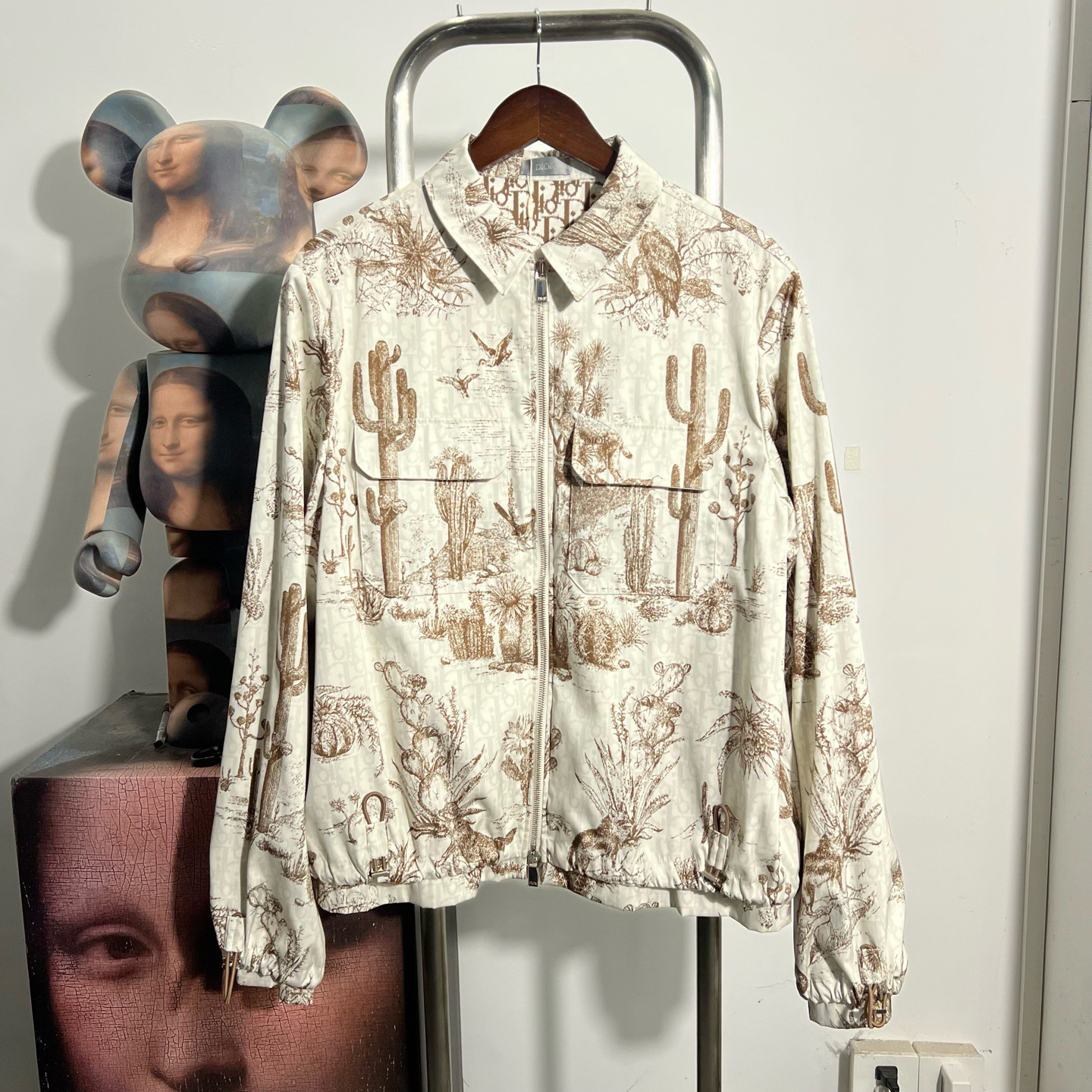 99新 DIOR/迪奥 内里满印冲锋衣 x1309尺码50