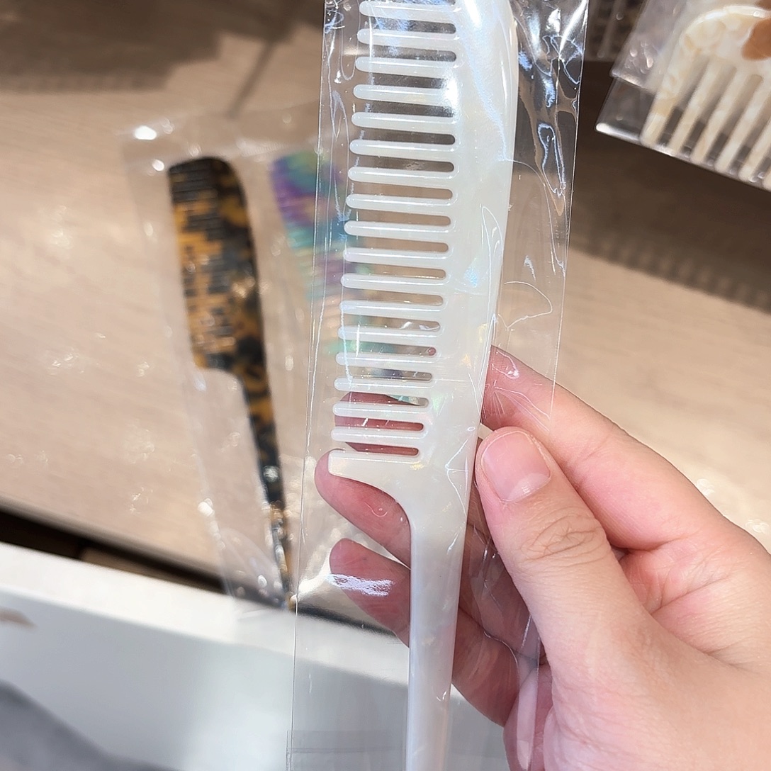 铁合金布艺醋酸梳子