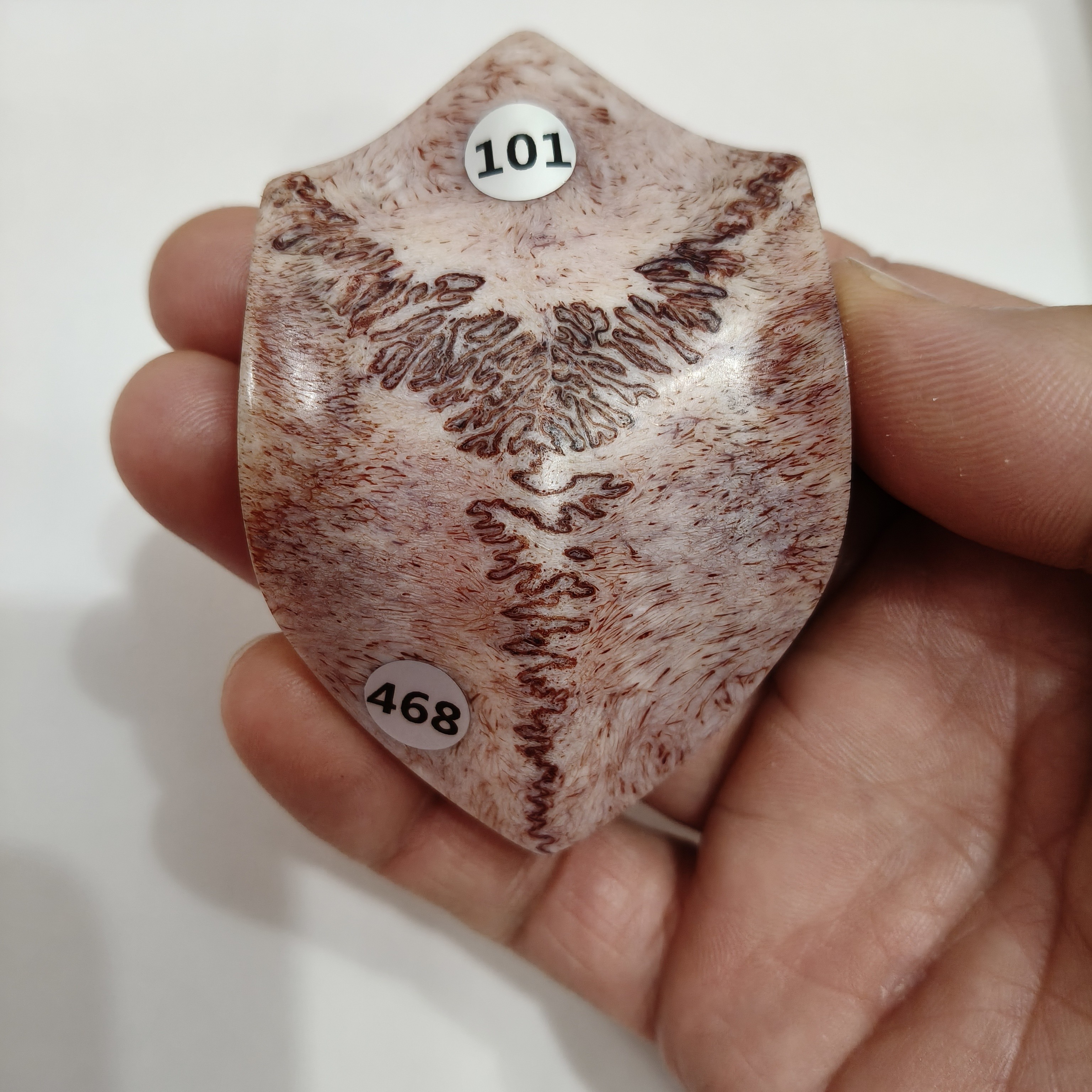 养殖鹿公鹿三界牌手把件，一图一物，拍前联系客服