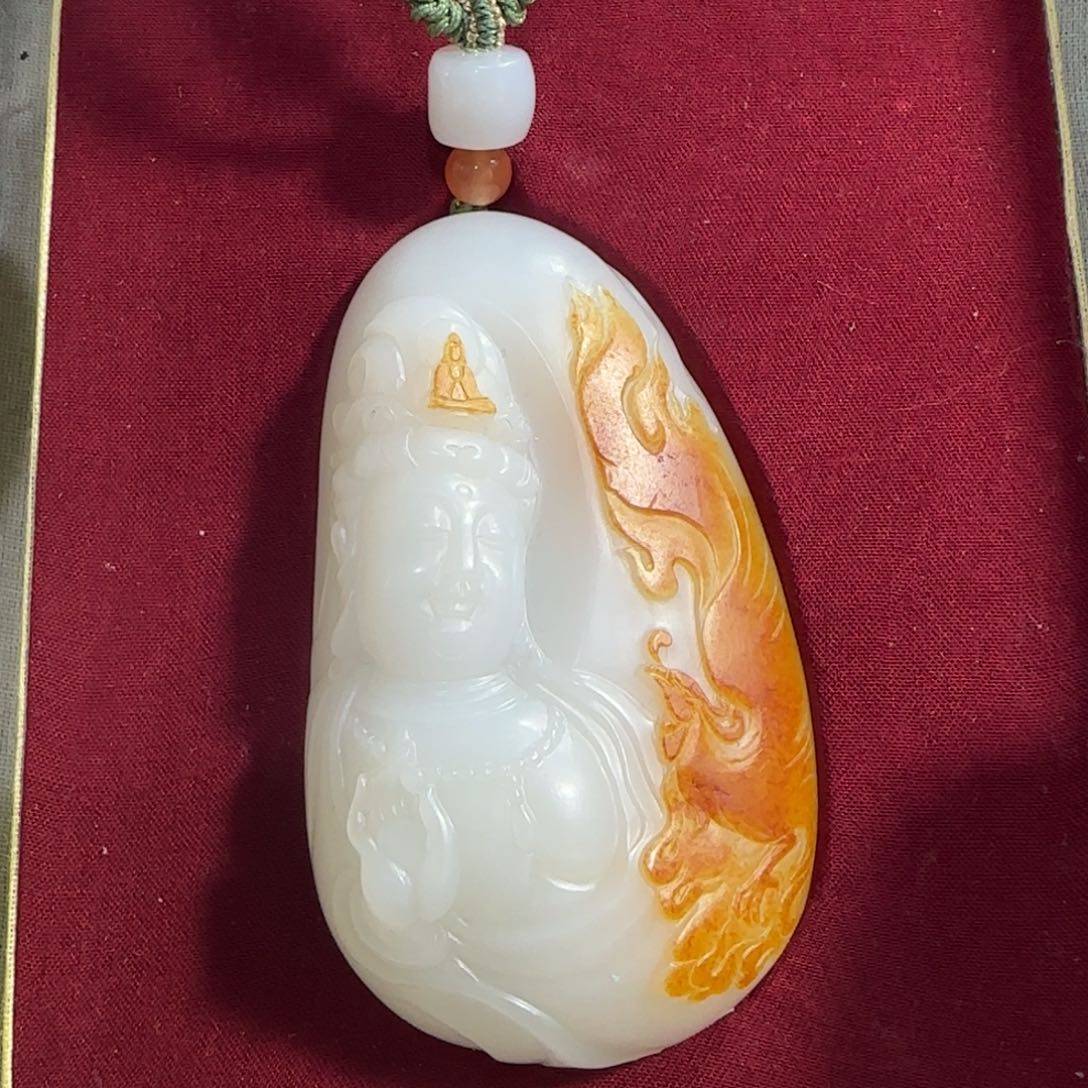 和田玉挂件未镶嵌