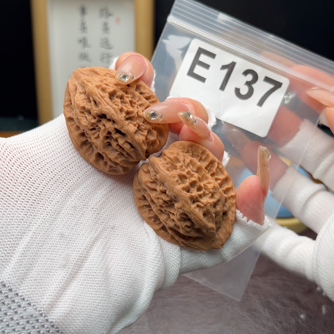 文玩核桃把件36佛度e137