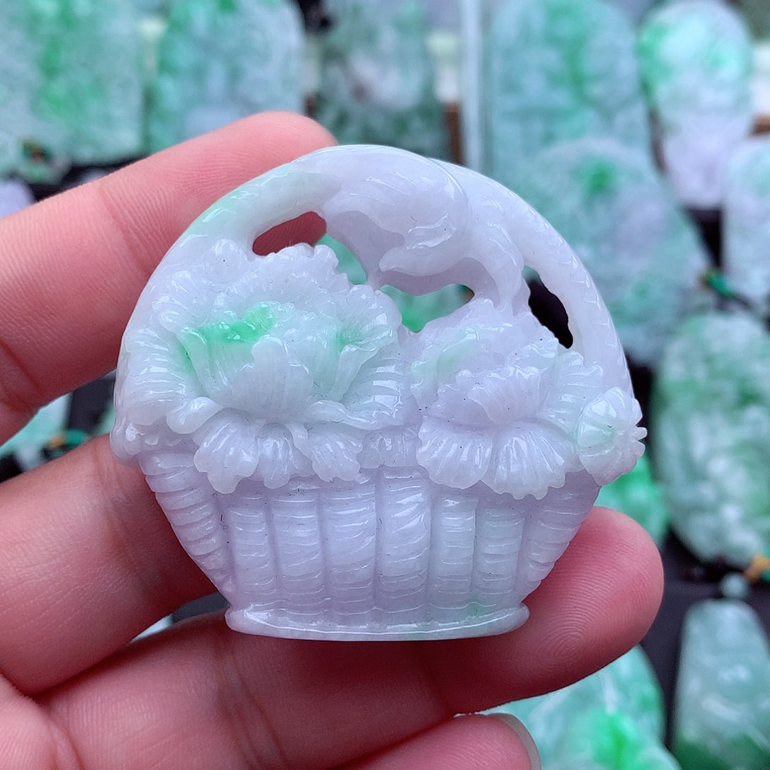 翡翠吊坠(不含链)未镶嵌