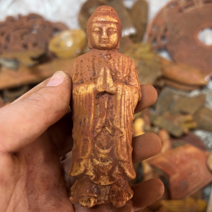 和田玉（黄玉）未镶嵌挂件
