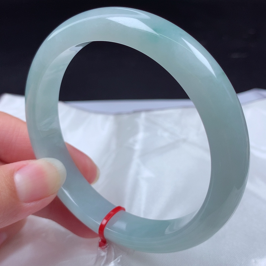 翡翠未镶嵌手镯62圈y562438