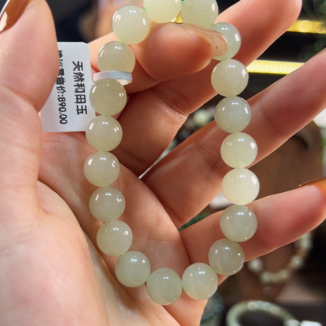 未镶嵌手链和田玉M****L蜂蜜水卡十佳佳
