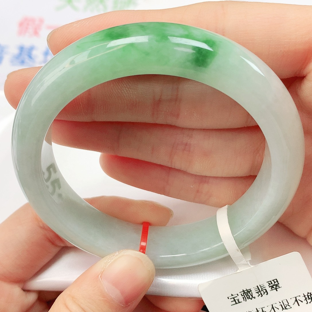 未镶嵌手镯翡翠翡翠手镯55