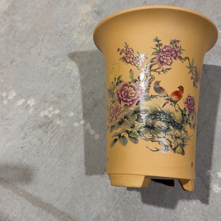 紫砂花盆 高度25口径20