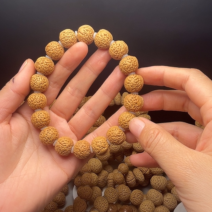 情***鬼桃核吊坠桃核手串