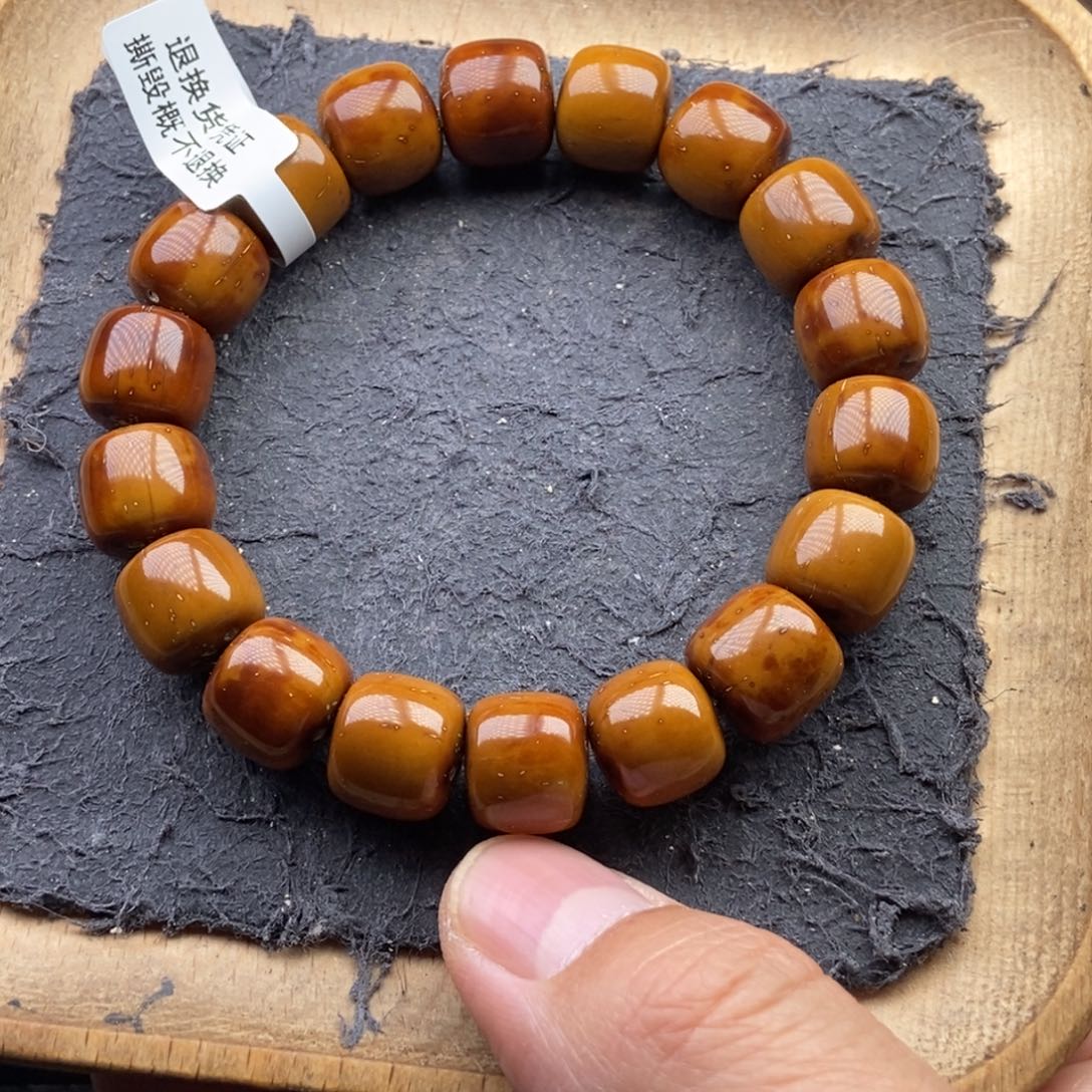 紫金鼠手串13mm天花板纯手工短轴