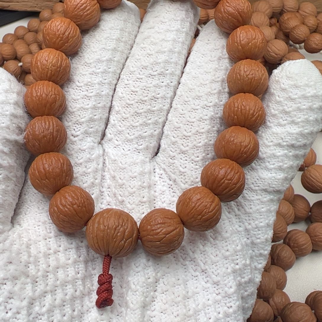 猴头核桃手串未**期凤羽