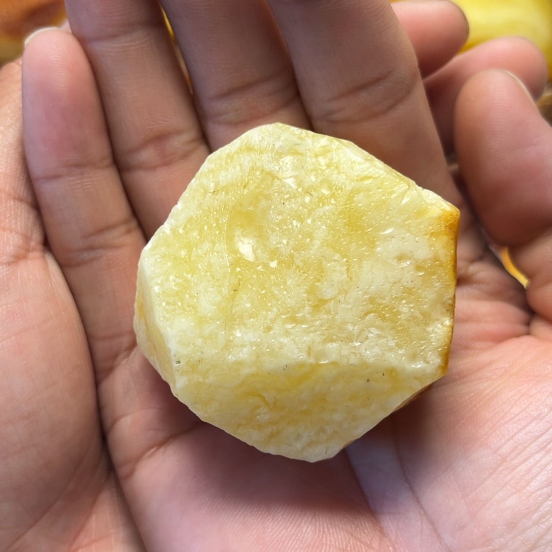 定制琥珀未镶嵌蜜蜡定制公主扣