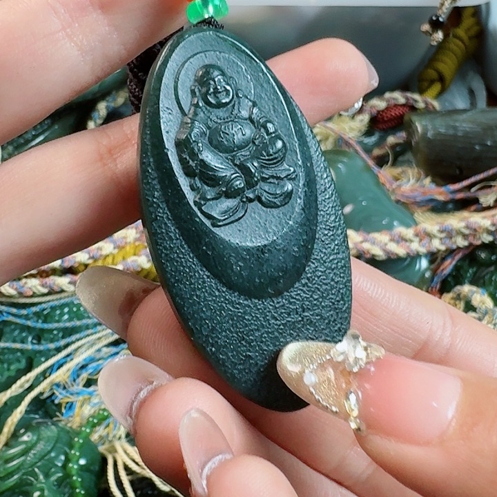 和田玉把件未镶嵌